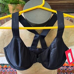 NWT Spanx women’s Bra-Llelujah! Unlined  racerback. Black 36 B